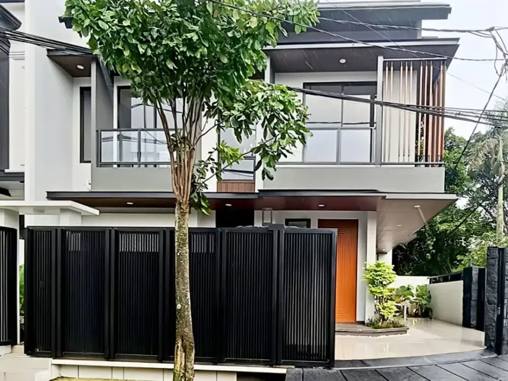 Rumah Semi Furnsihed 2 Lantai Siap Huni Posisi Hook di Griya Loka BSD