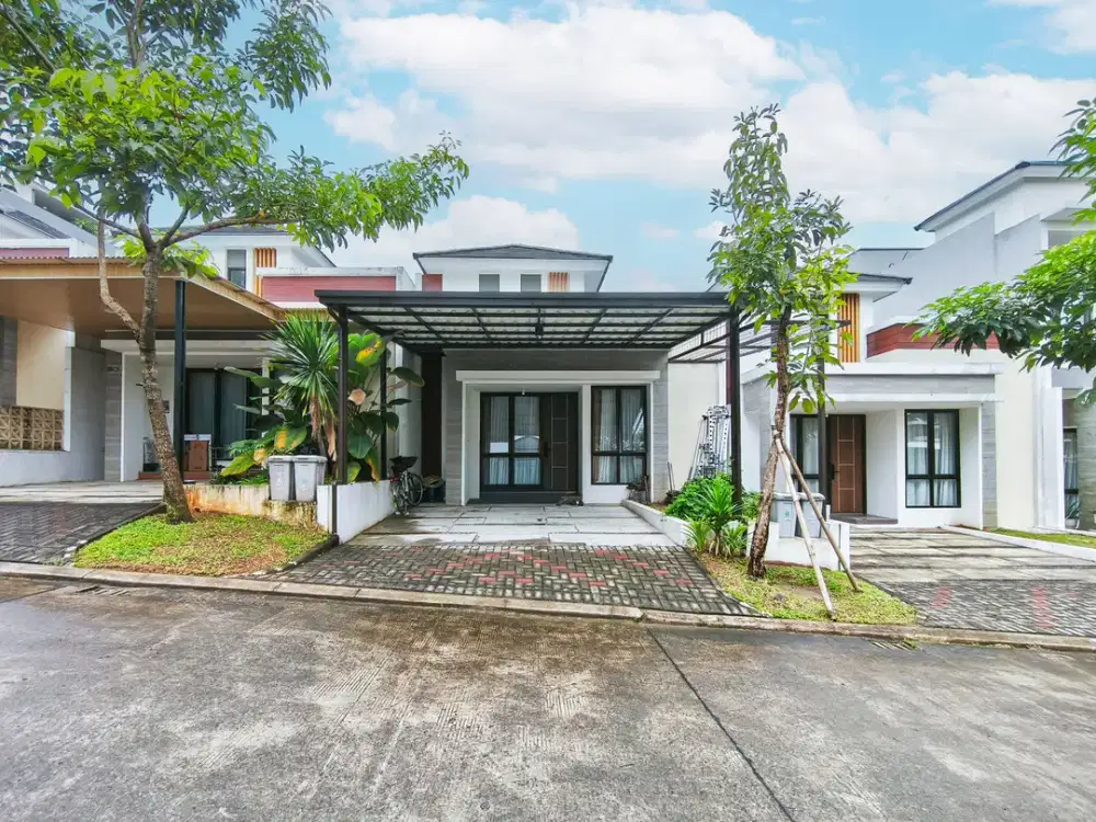 Rumah Carport Luas 4 menit ke Gerbang Tol Sentul 2 Dibantu KPR J-42370