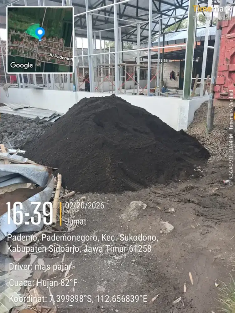 Pasir Hitam biasa kualitas terbaik free ongkir