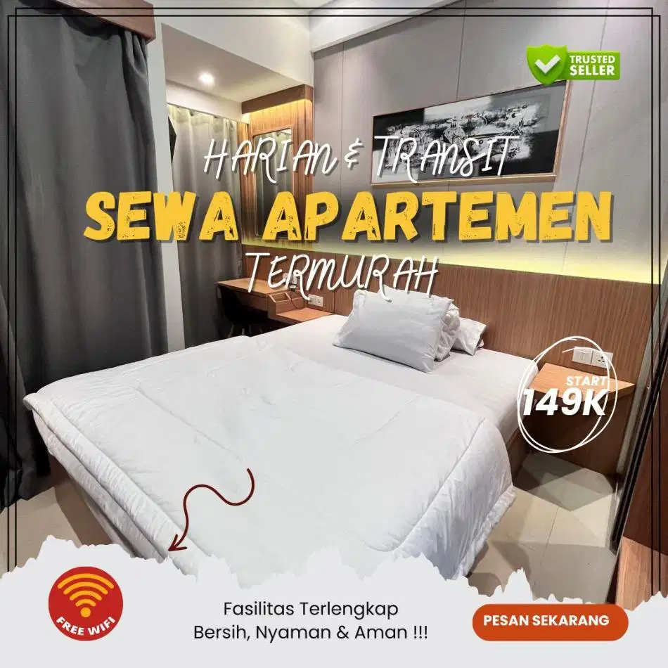 Sewa Apartemen Bekasi Timur TRANSPARK JUANDA Harian/Transit Termurah