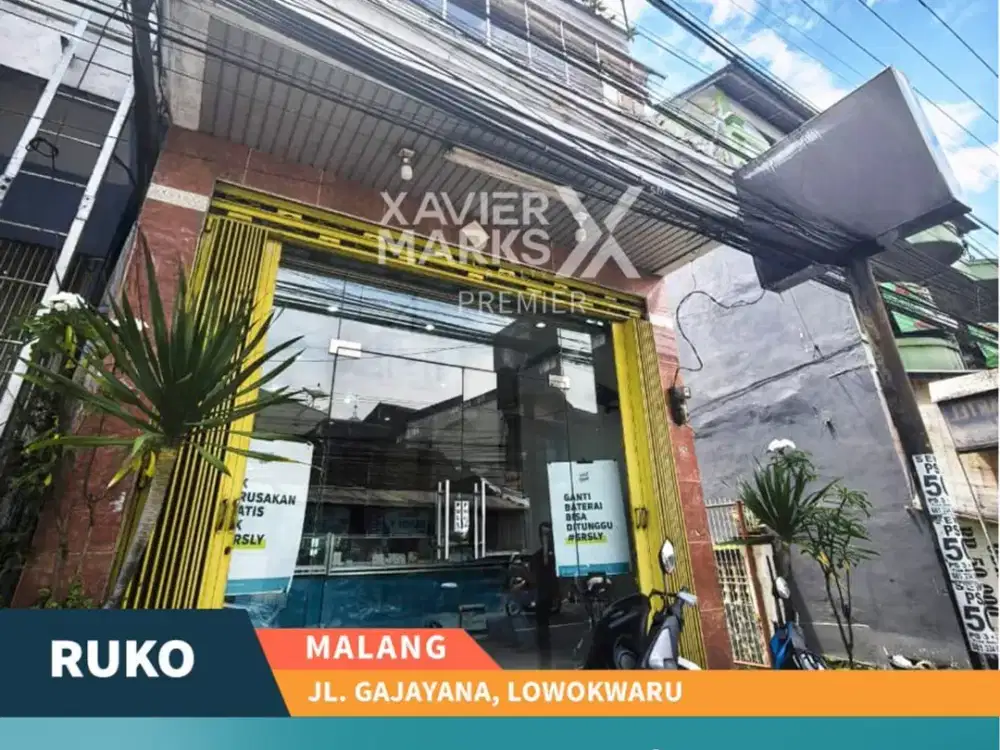 Disewakan Cepat Ruko di jalan Gajayana, Ketawangede, Lowokwaru Malang