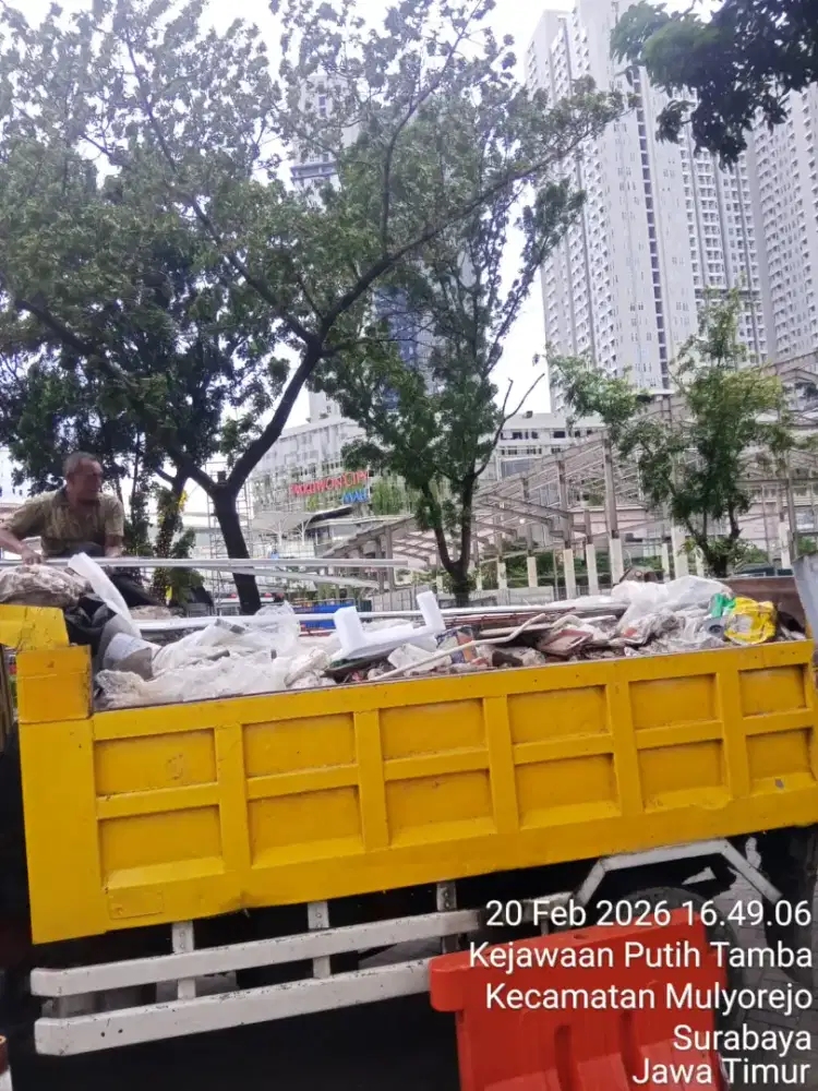 Jasa buang sampah proyek dan gragal