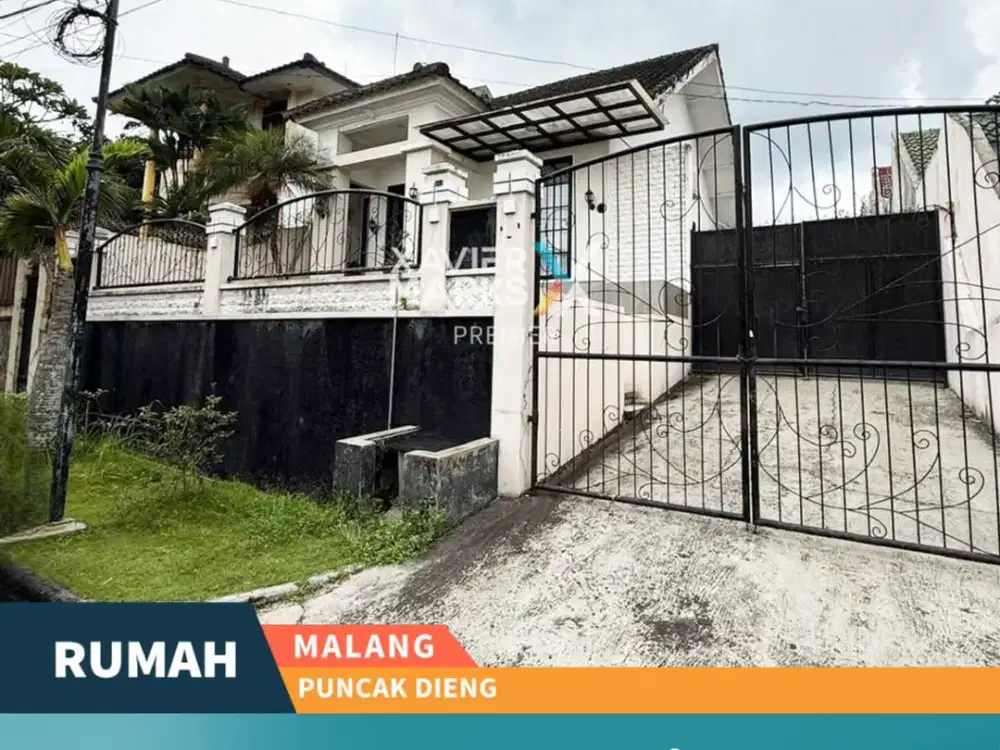 Dijual Rumah Siap Huni Akses Mudah di Puncak Dieng Malang