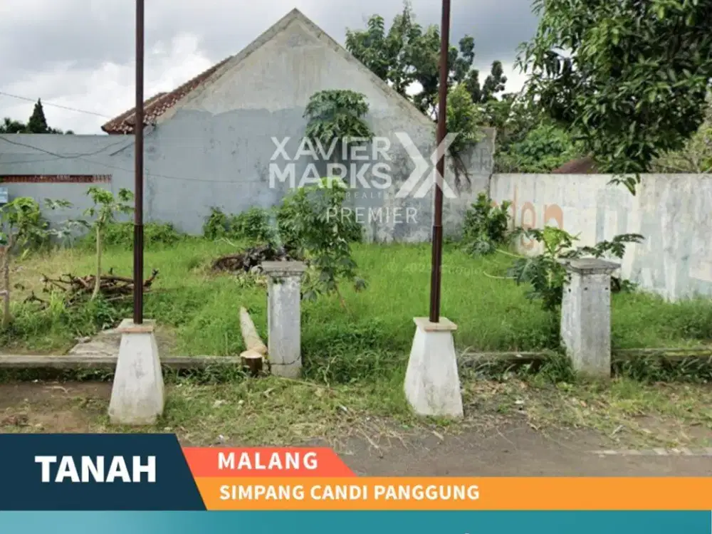 Dijual Tanah Kavling Hook di Simpang Candi Panggung Malang