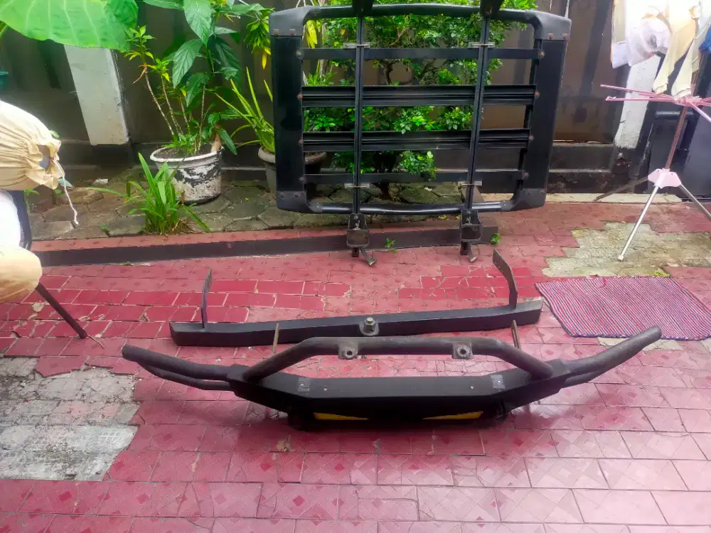 Tanduk depan belakang dan roofrak