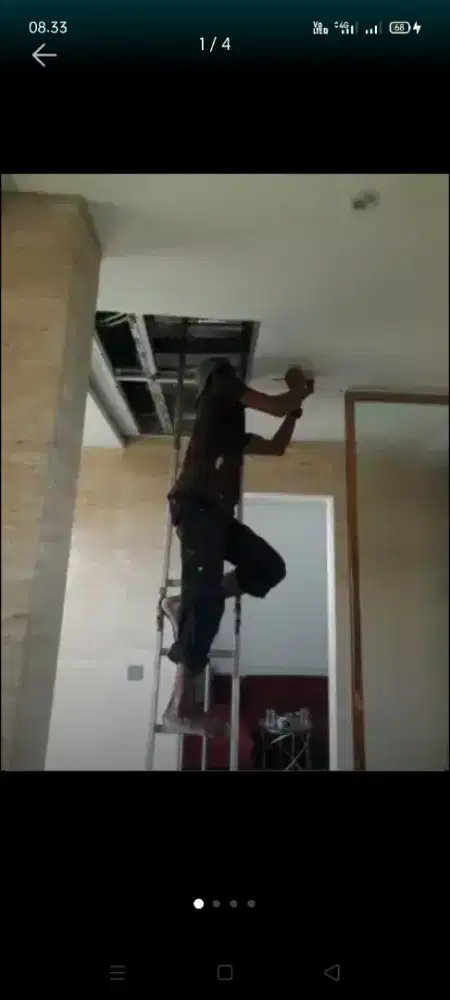 Atap bocor kanopi atap bajarigan terpasang dll