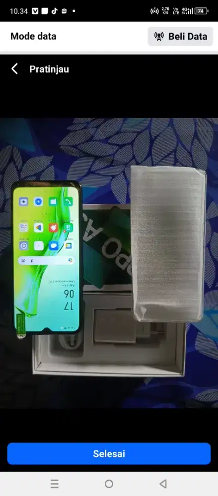 Redy hp baru Oppo A31 ram 8/256 layar 6,53 inch fulset