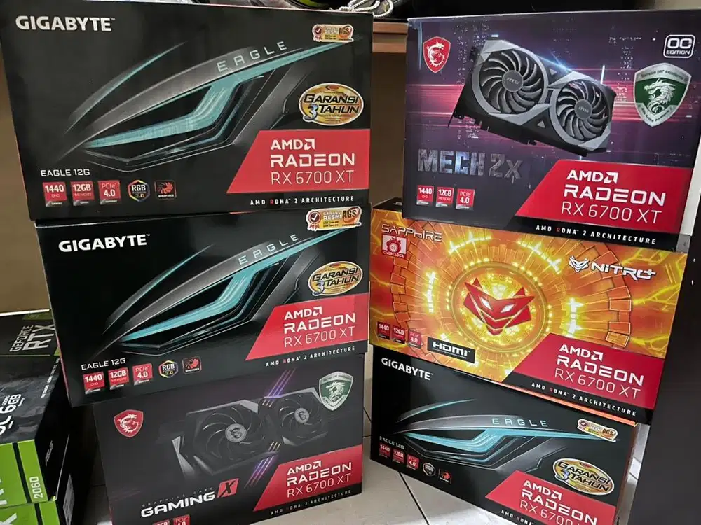 Jual VGA RX 6700XT Dan Lainnya