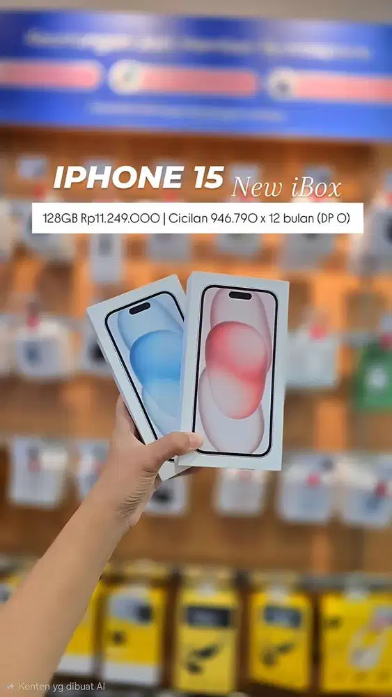 IPHONE 15 ( PROMO CICILAN DAN TUKER TAMBAH )