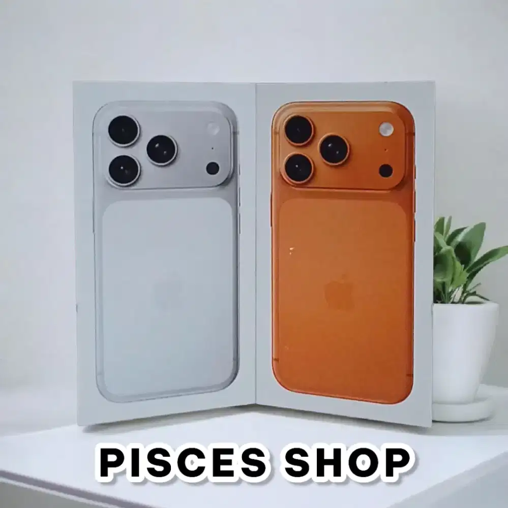 iPHONE 17 PRO MAX 256 NEW Segel Garansi Resmi 1 Tahun