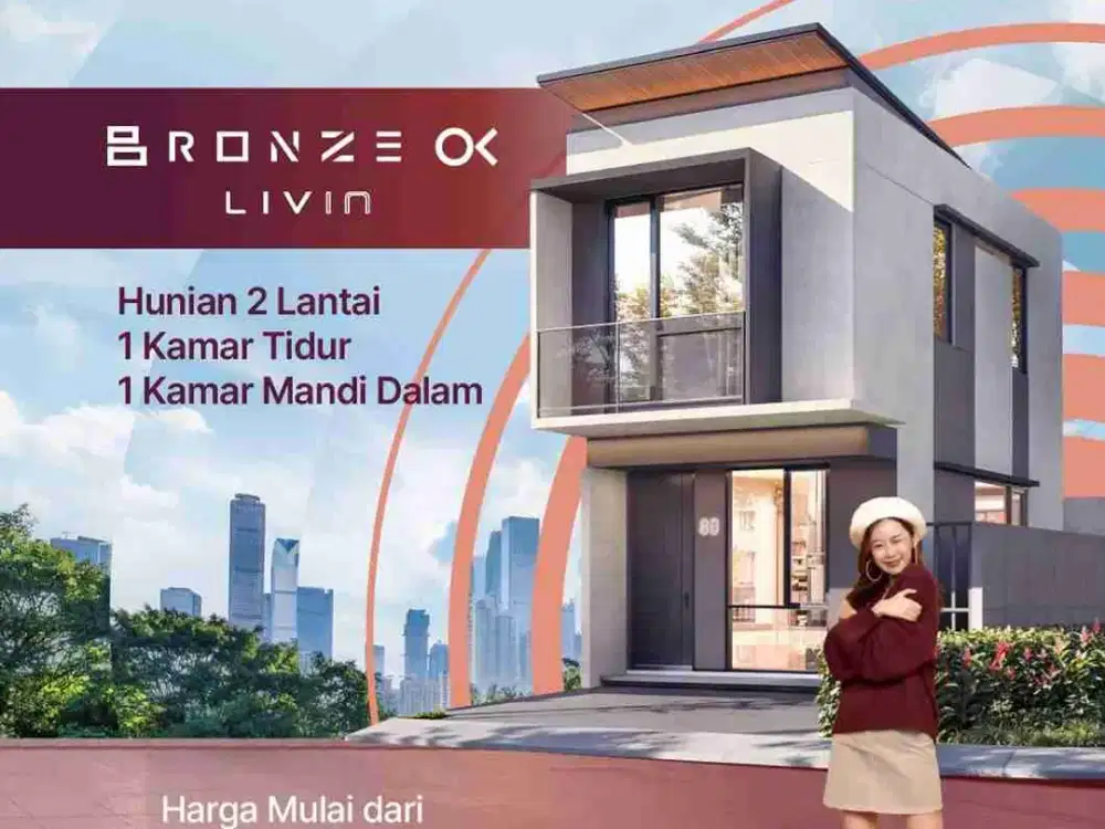Dijual Rumah cluster murah baru Senses di Lippo Bekasi