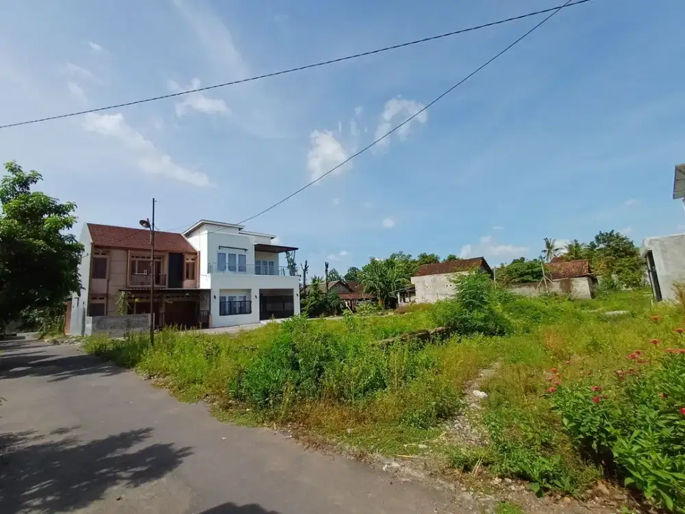 Tanah Siap AJB Lokasi Strategis di Pusat Candi Prambanan