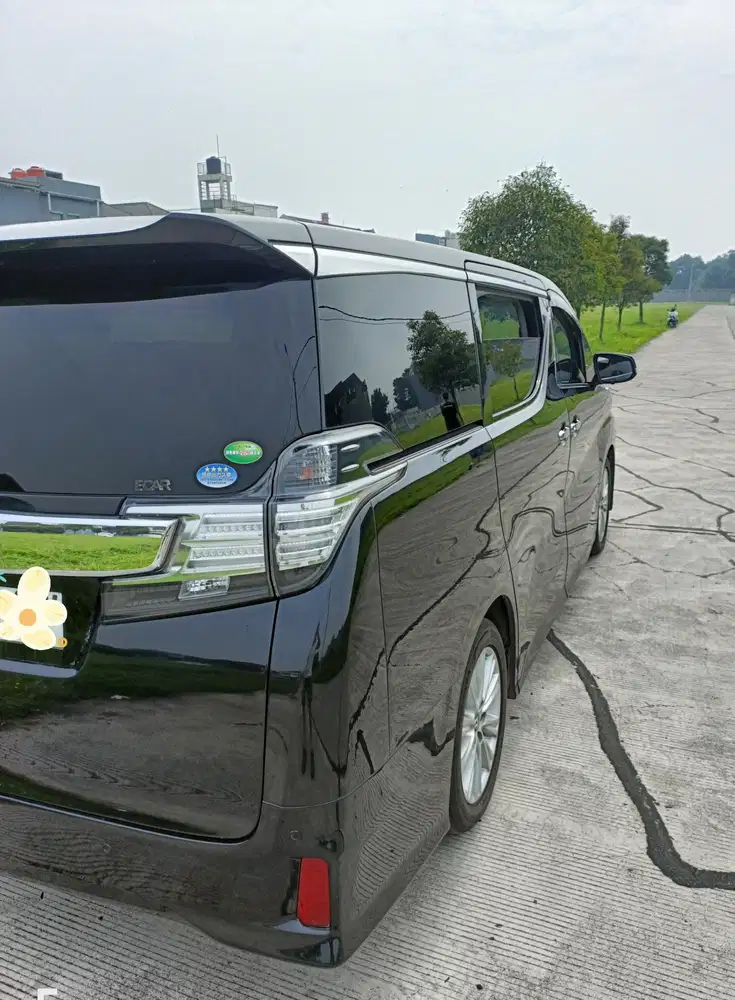Toyota Vellfire 2015 Bensin