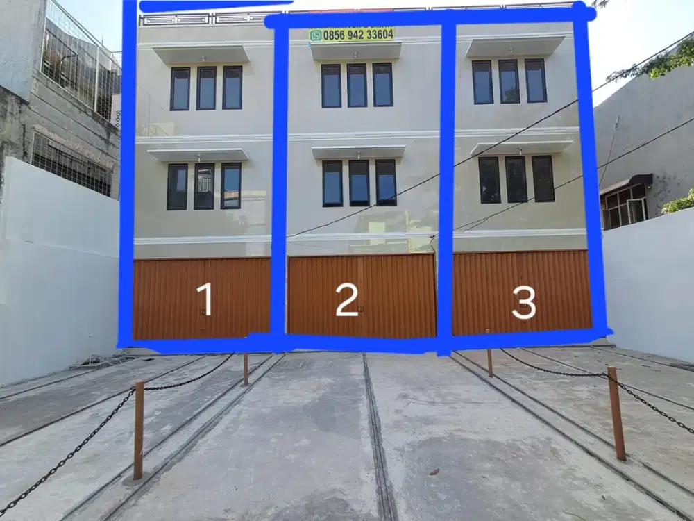 Disewakan Ruko 3,5 Lantai Bisa Untuk Office, Bisnis, F&B, dll di Mampang Jaksel