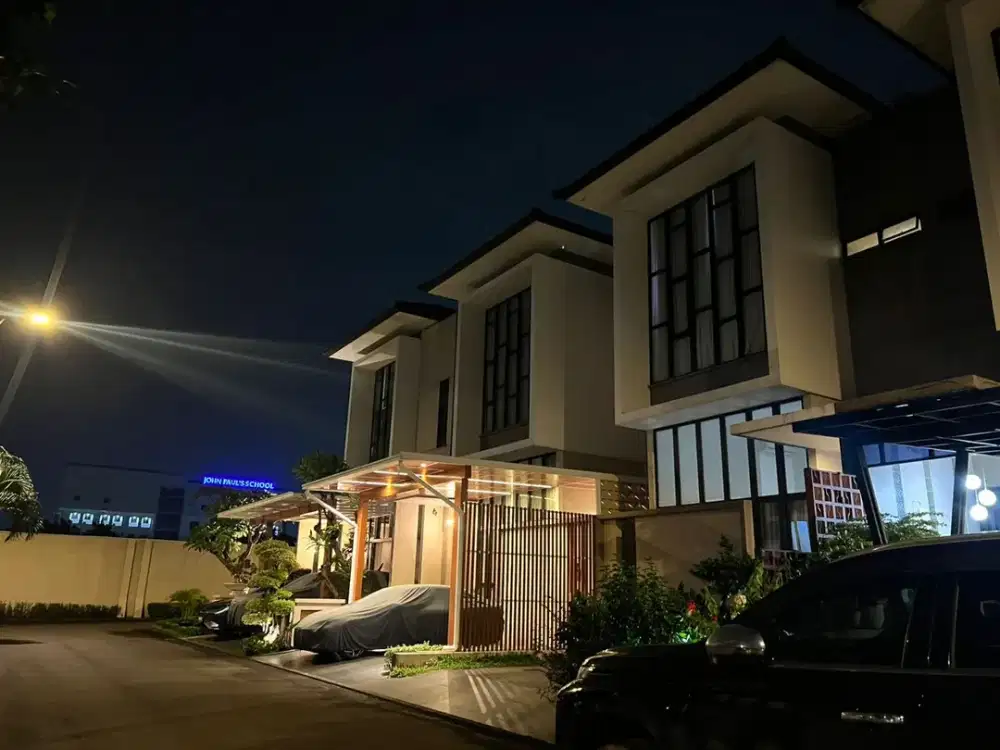 DIJUAL RUMAH CANTIK DI Cluster Semayang, Perumahan Asya Jakarta Garden City, Jakarta Timur
