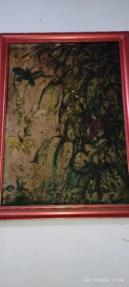 Lukisan Abstrak I Nyoman Gunarsa