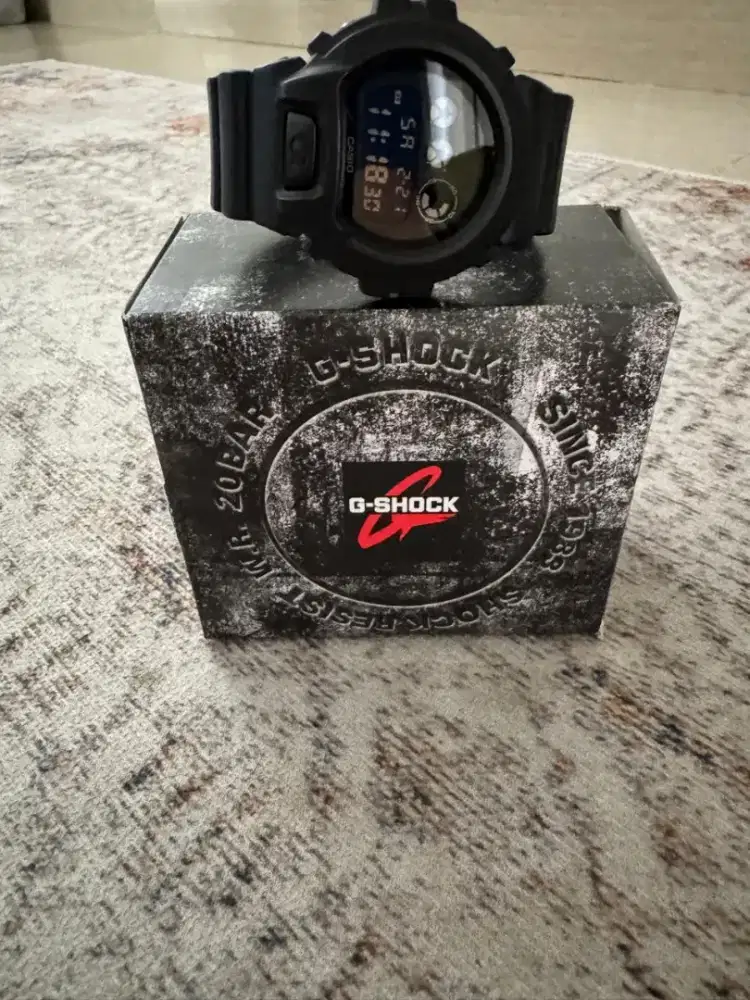 Casio G-Shock DW-6900BB-1DR Hitam seiko orient citizen