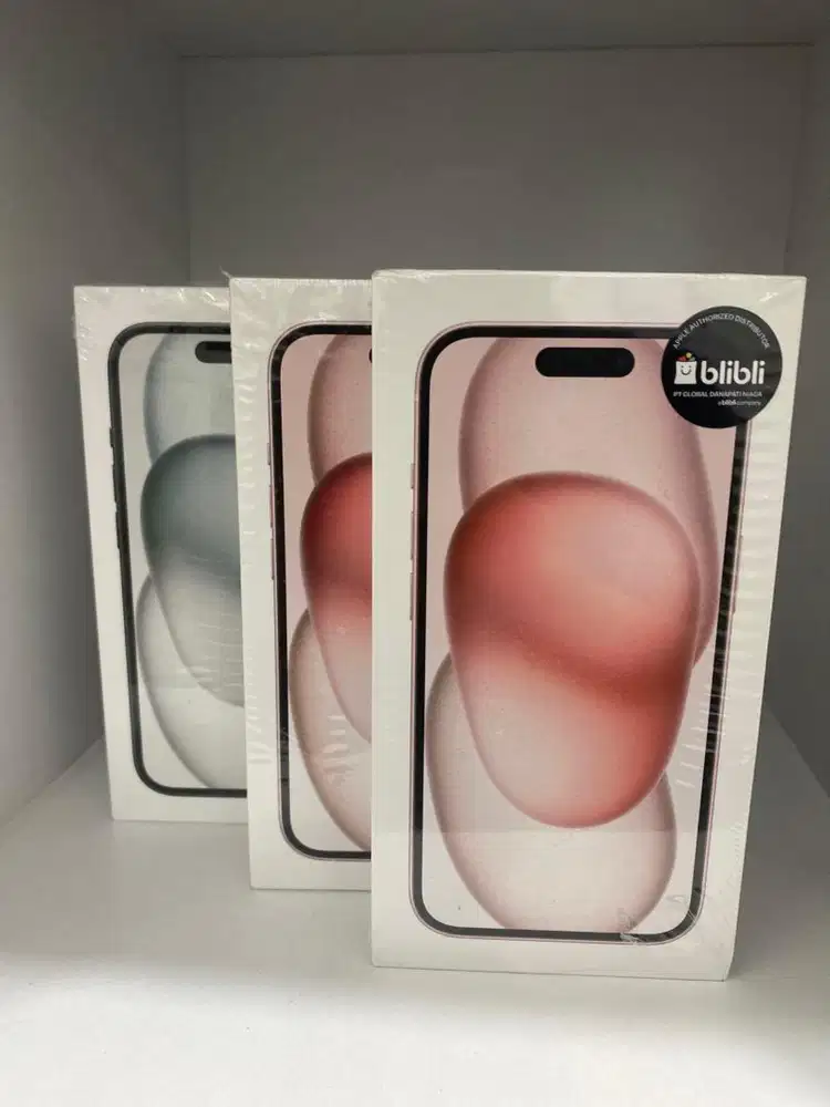 Ready iphone 15 128gb ibox new pink dan black