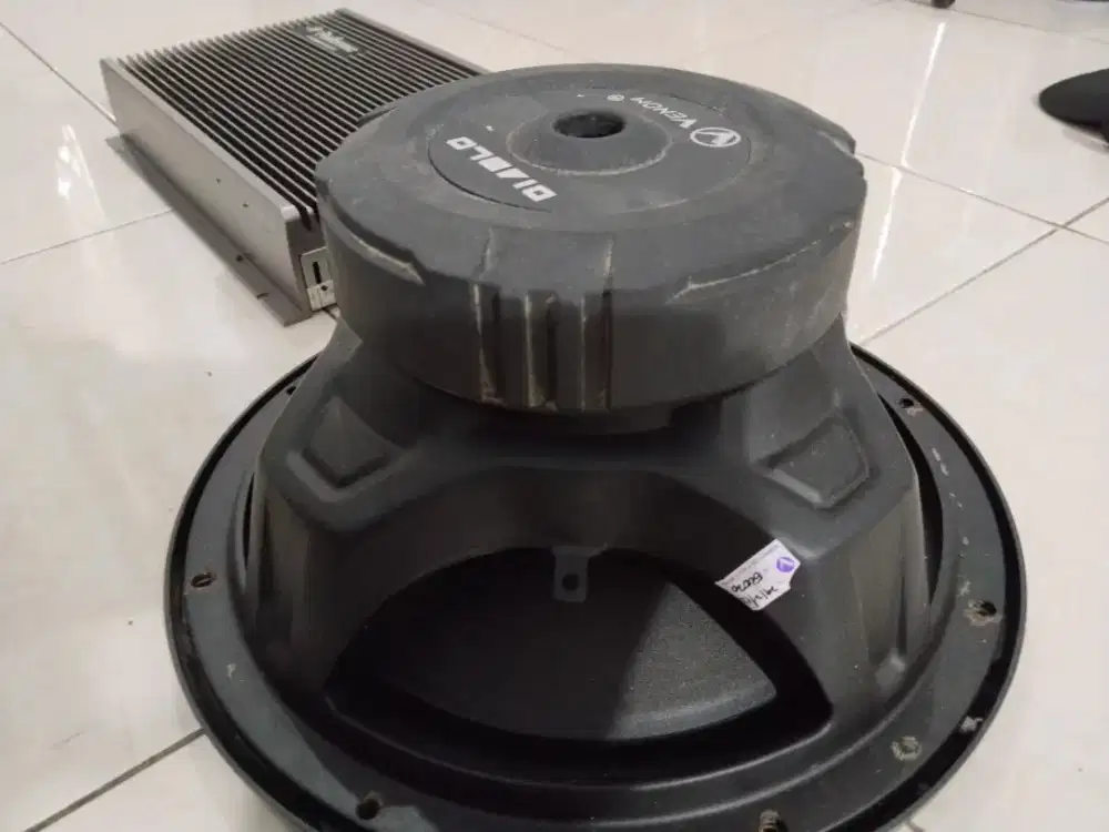 Power performa+ subwoofer 10 inch Venom diablo