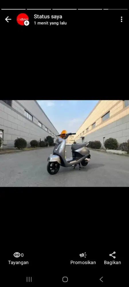 Sepeda dan motor listrik