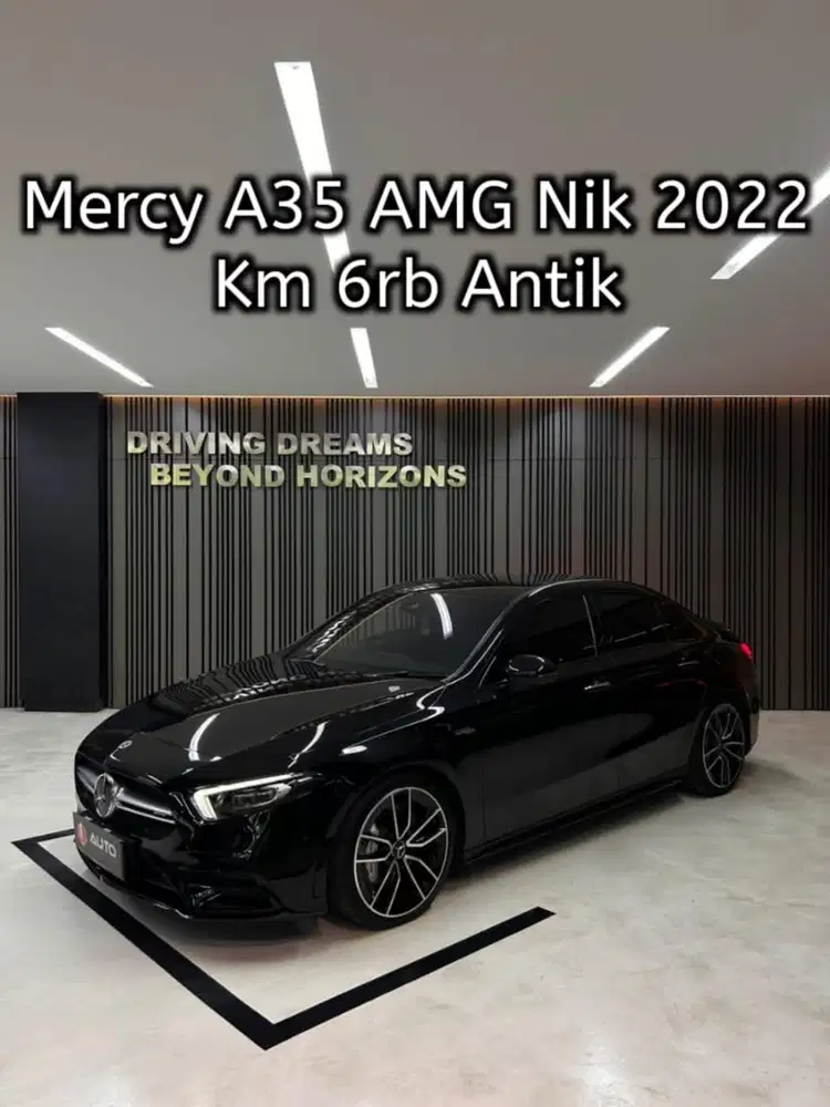 Mercedes Benz A35 AMG Sedan AT 2022 Hitam Mercy