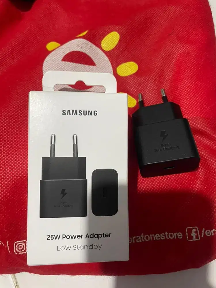 kepala charger samsung 25watt original