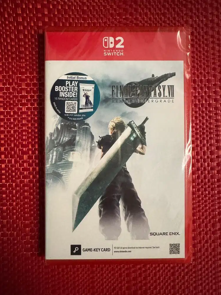 Nintendo Switch 2 Game : Final Fantasy VII Remake