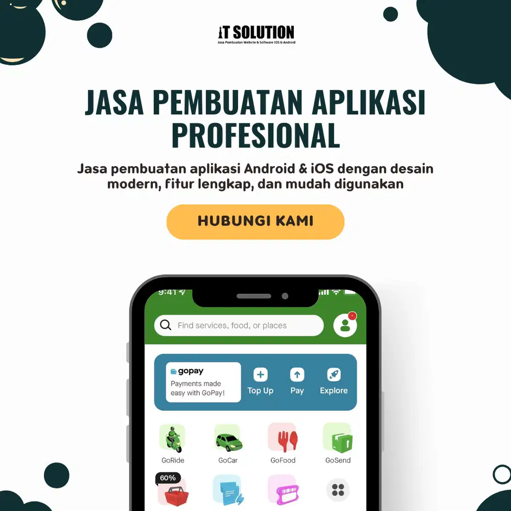 Custom Aplikasi Pemesanan dan Booking Resto