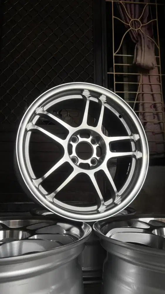 Velg Racing Hart CP035 Polished Ring 16 R16 Lebar 7 ET38 PCD 4x100