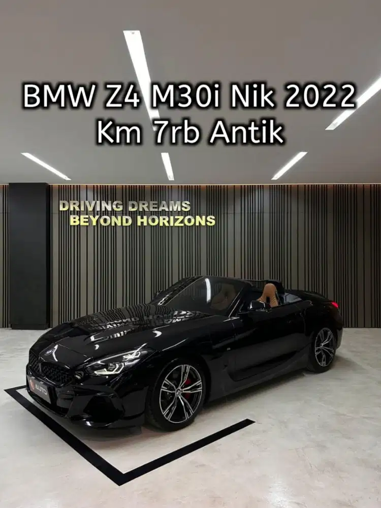 BMW All New Z4 Roadster 2023 Hitam Km7rb Cabriolet