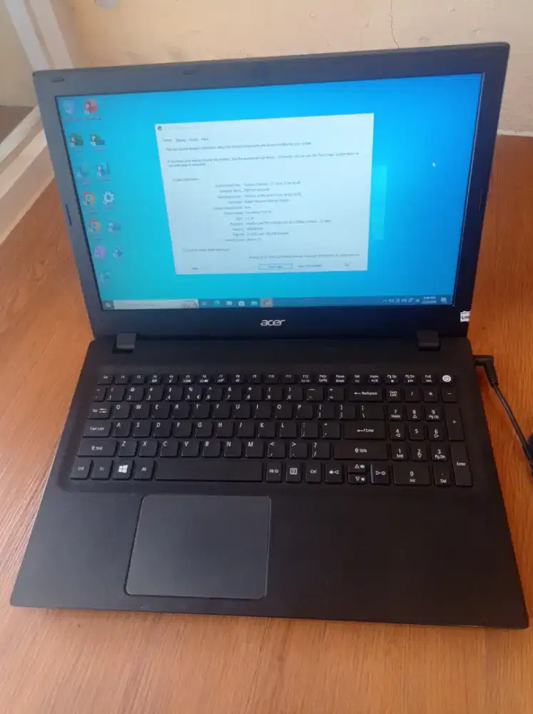 Di jual laptop Acer travel mate i3 gen 5 8/128.kondisi 1000persen ok