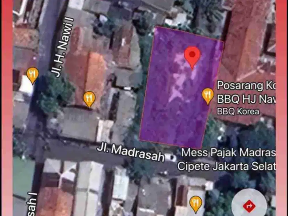 Dijual Tanah Strategis Di Cilandak Dekat Mall Pondok Indah