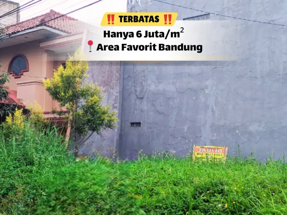 Investasi Tanah Buahbatu 110 m² – Akses Mudah & Prospektif