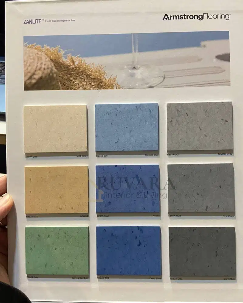 Vinyl Roll Zenlite Series 2mm x 2m x 20m – Lantai Vinyl Anti Rayap