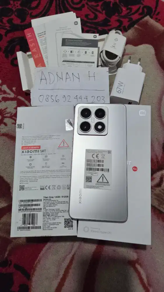 Xiaomi 14T 512gb Fungsi Resmi