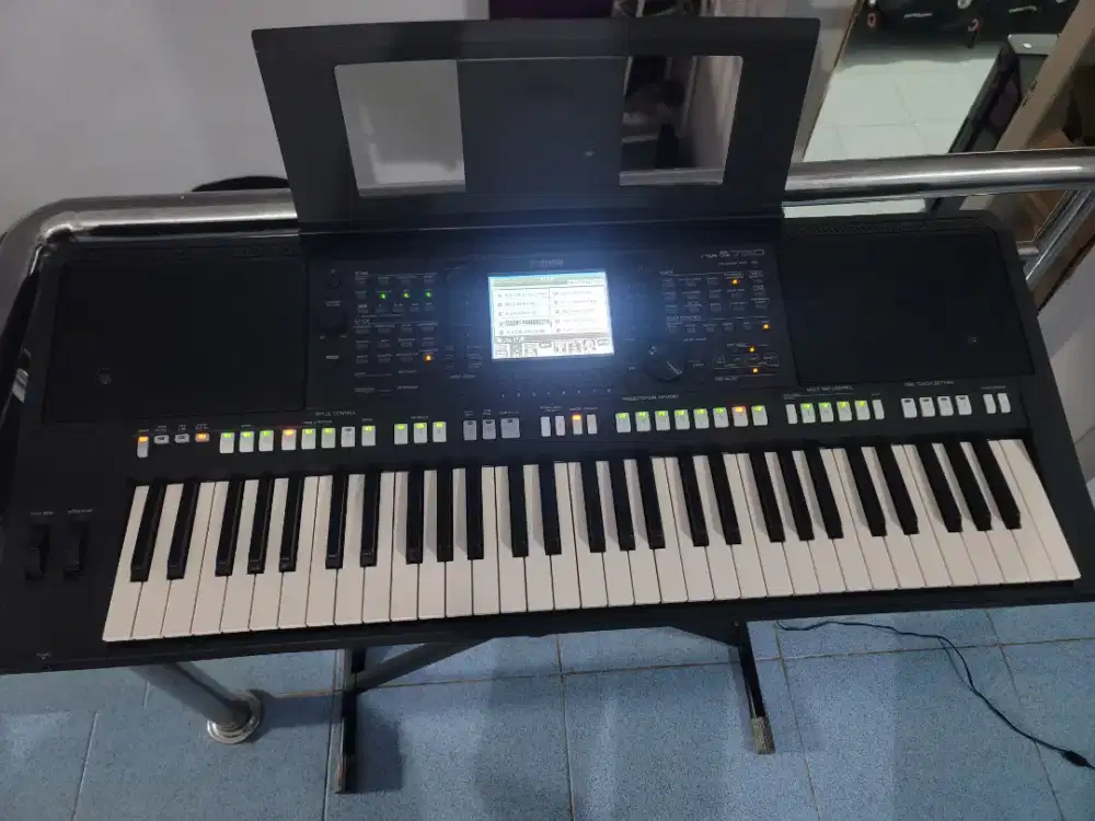 Yamaha PSR S750+adaptor ori nego