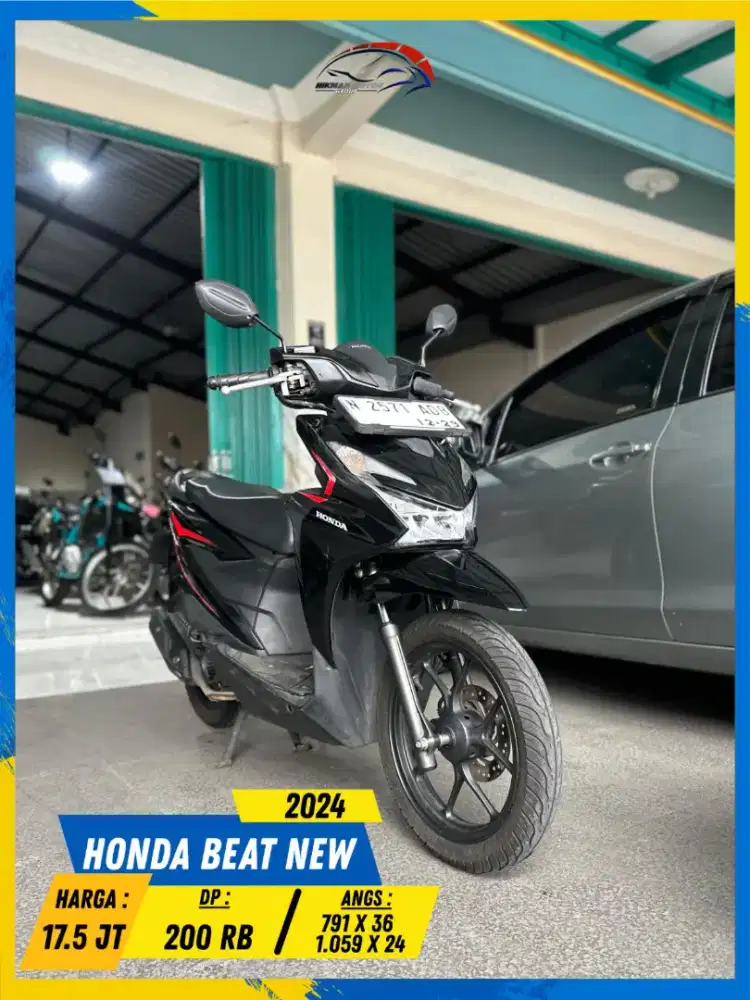 HONDA BEAT NEW 2024 MURAH BERKUALITAS HIKMAH MOTOR KEPUH MALANG