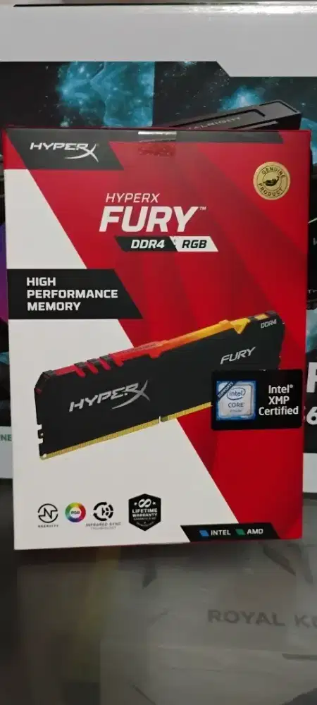 Ram 16GB kit (2x8GB) HyperX RGB