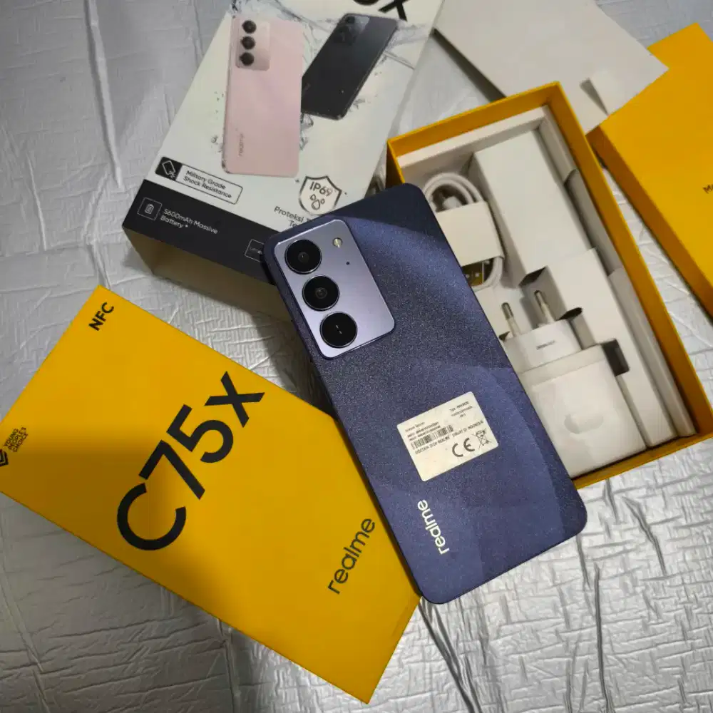 Realme c75x 8/128gb fullset