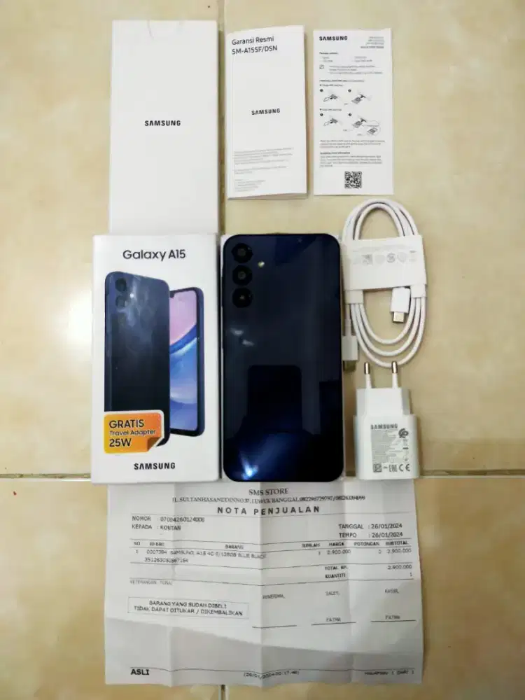 Samsung A15 8/128 mulus
