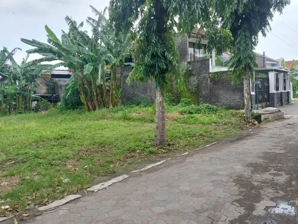 Tanah SHM Siap Bangun Strategis Dekat Soto Kadipiro Jl. Wates Yogyakarta