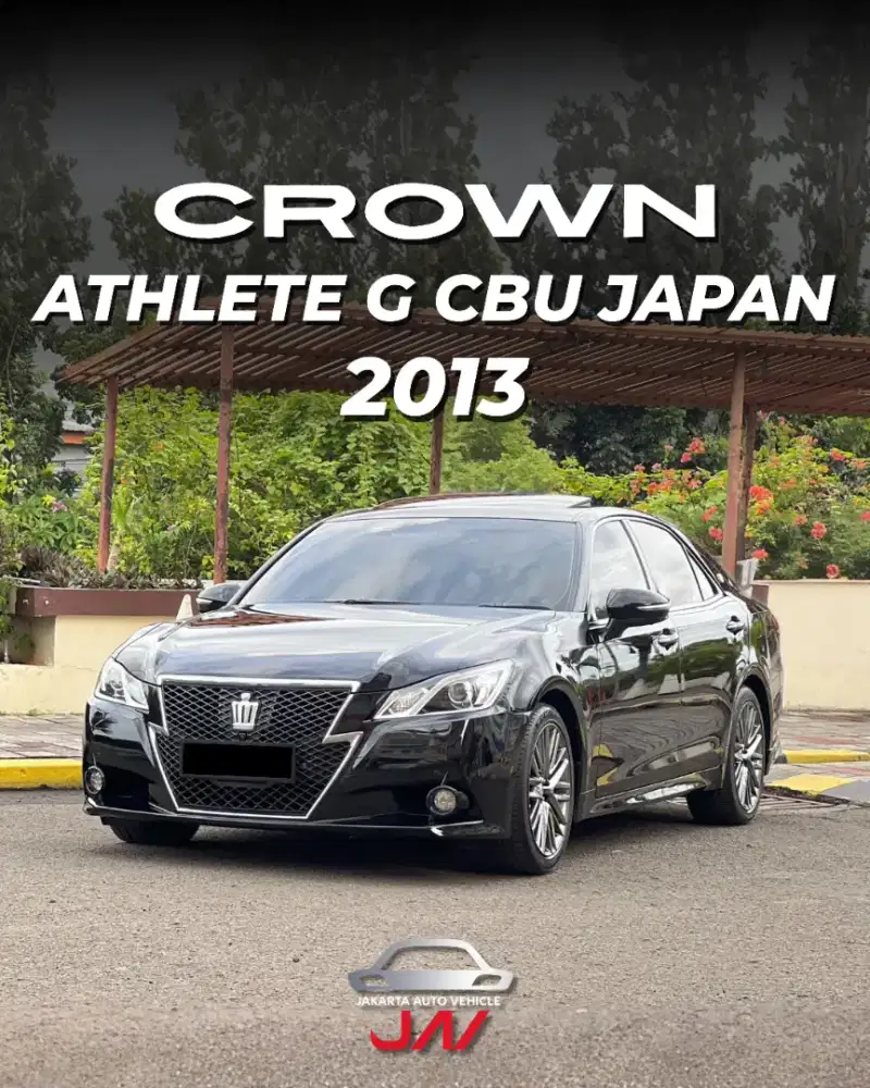 Toyota Crown Athlete G (CBU Japan) 2013 / LOW KM