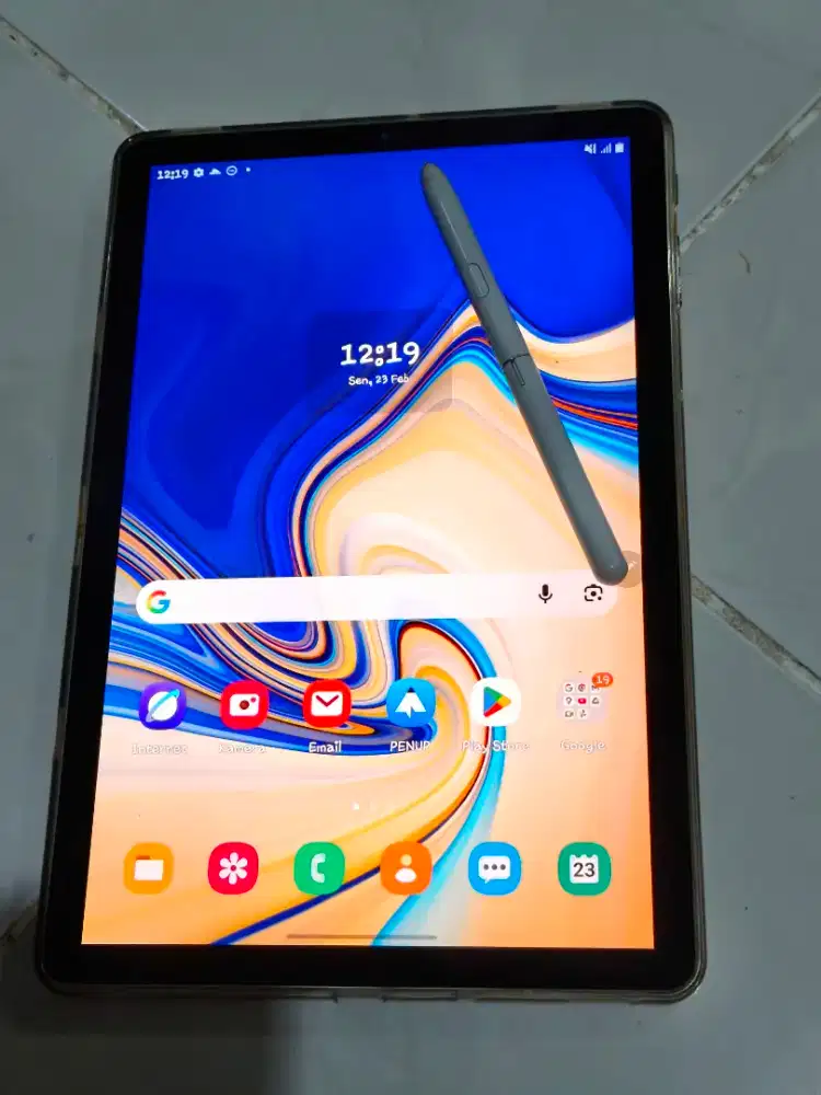 Tablet Samsung S4 , unit dan spen only