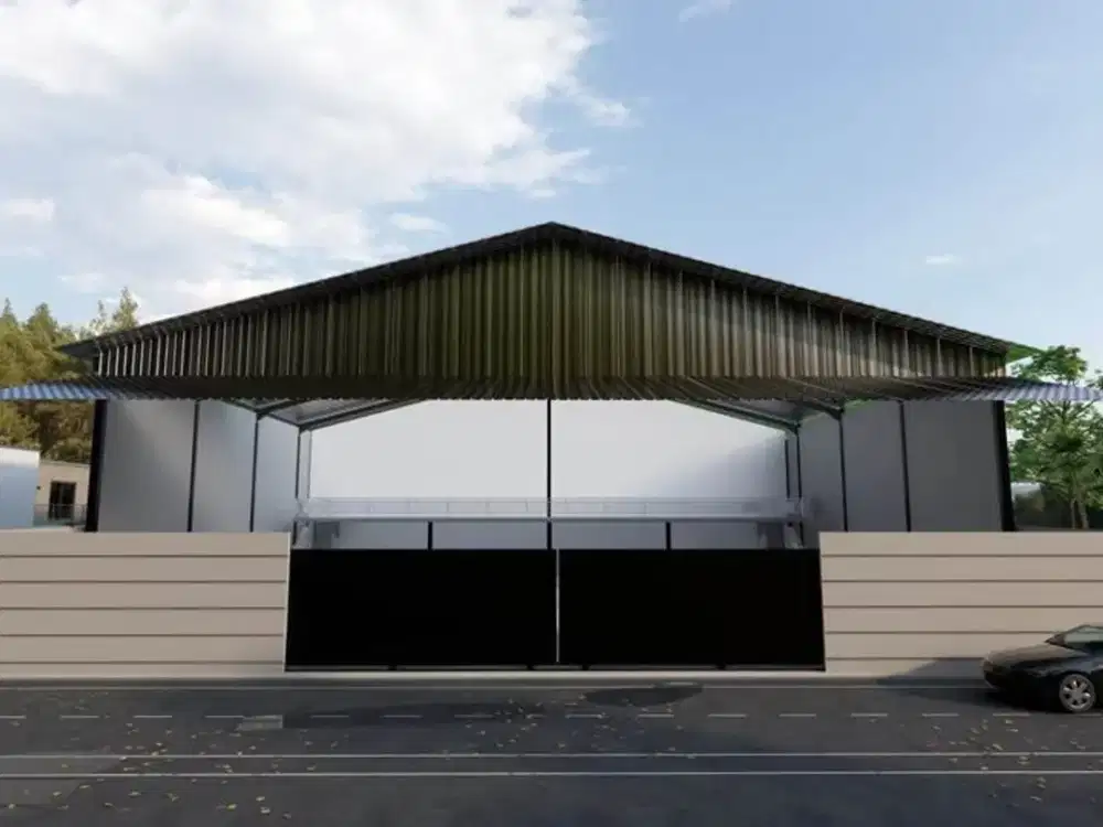 DISEWAKAN GUDANG BARU BESAR LOKASI STRATEGIS