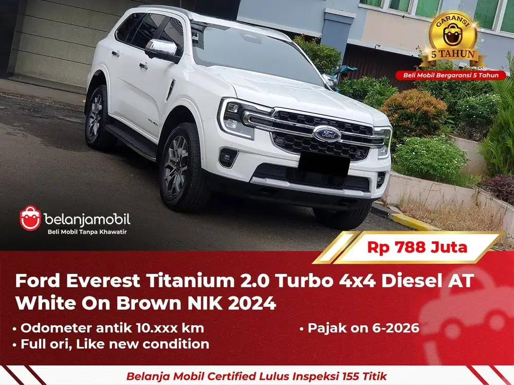 [ LOW KM 10RB ] Ford Everest Titanium 2.0 Turbo Diesel 4x4 2024/2025