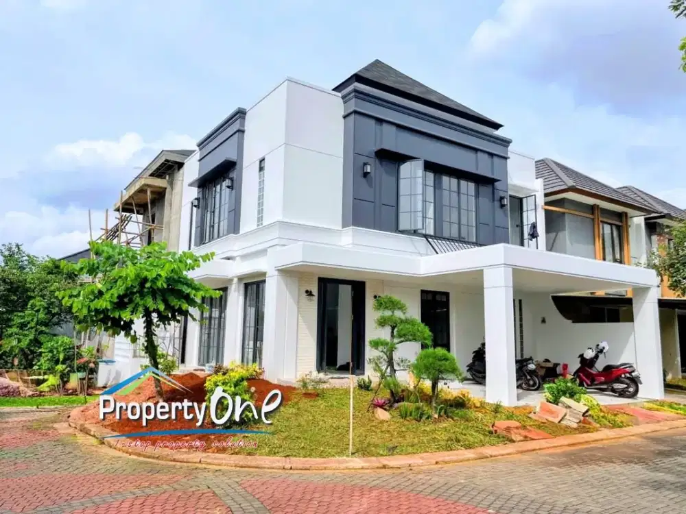Jual Rumah Baru 2 Lantai Dan Lokasi Strategis di Kireina Park Nusa Loka BSD serpong