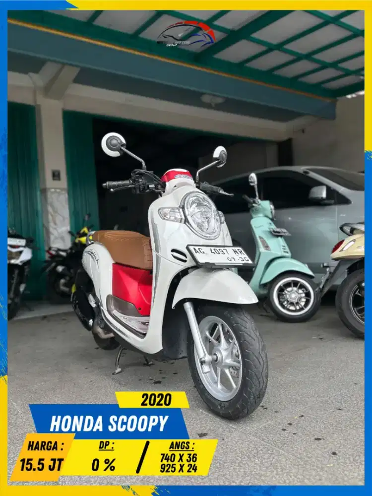 HONDA SCOOPY 2020 PLAT AG MURAH BOSSKU HIKMAH MOTOR KEPUH MALANG