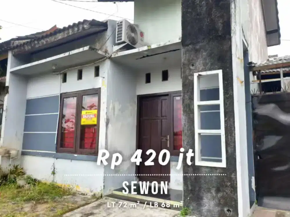 Dijual Rumah Strategis Ekonomis dekat Kampus ISI Jalan Parangtritis