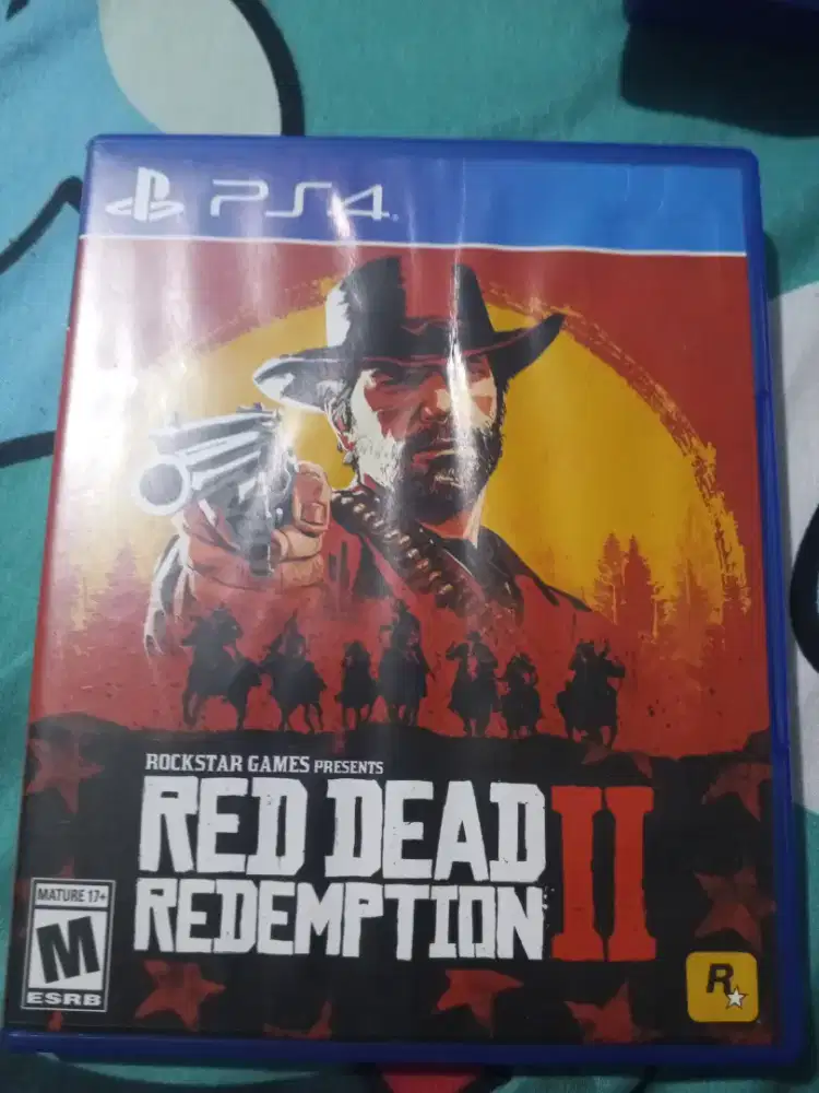 Kaset game PS 4 red dead redemption2