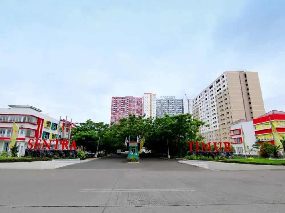 Jual Cepat Apartemen Sentra Timur Residence - 2 BR, Unfurnished + AC